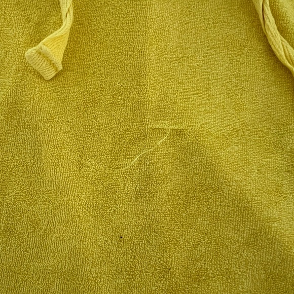 Ralph Lauren Girls Yellow Terry Swim Coverup. Size S - Picture 5 of 5